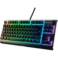 Apex 3 TKL, Gaming-Tastatur schwarz, DE-Layout, Rubberdome