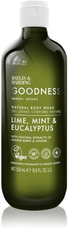 Baylis & Harding Goodness Awaken Senses refreshing shower gel fragrance Lime, Mint & Eucalyptus 500 ml