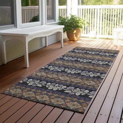Addison Rugs Machine Washable Indoor/ Outdoor Stripe Sochi Chantille Rug