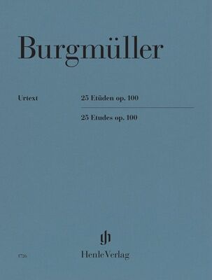 Henle Verlag Burgmüller 25 Etüden