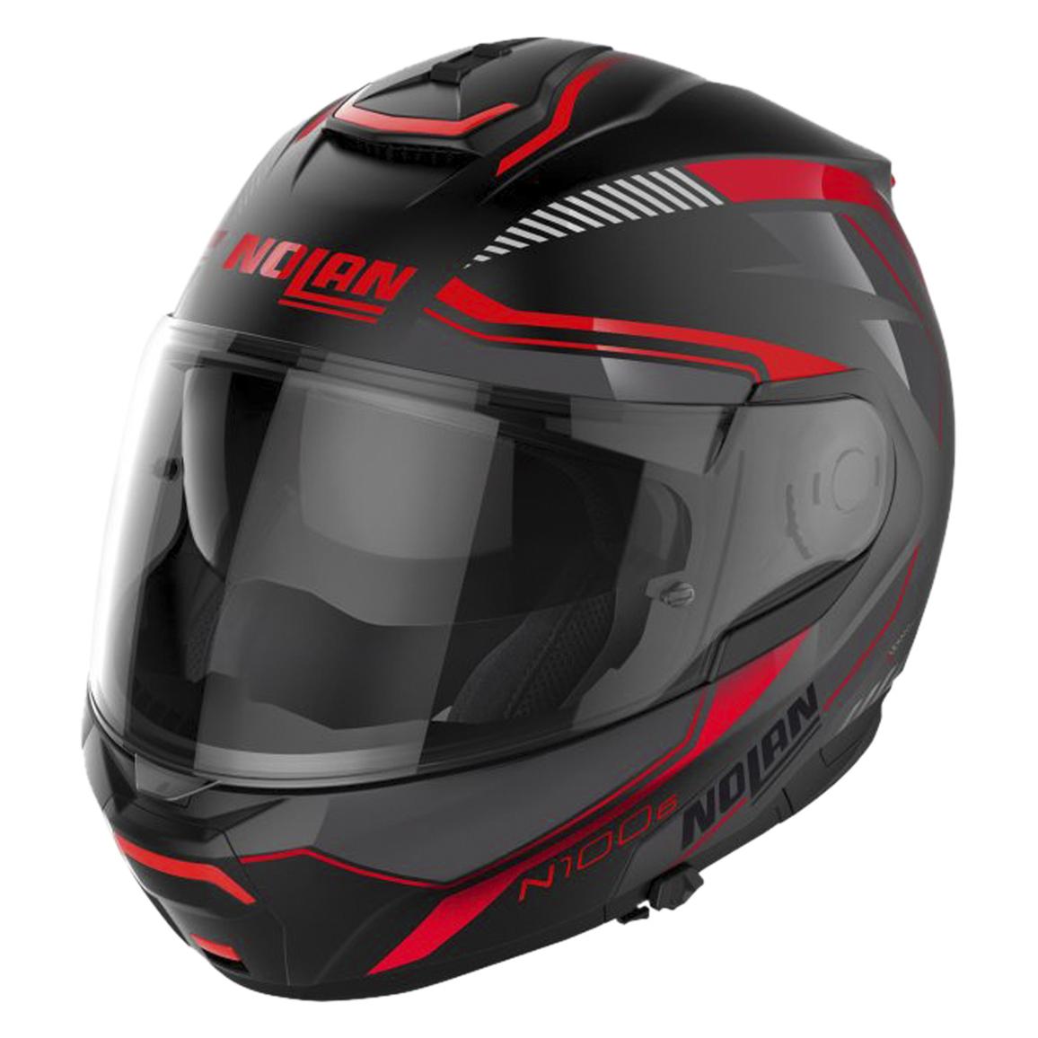 Nolan Casque ouvrable N100-6 SURVEYOR N-COM (XXL) (N160006960218)