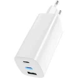 SIGN PD Charger (65 W, 3 Ports), USB Ladegerät, Weiss