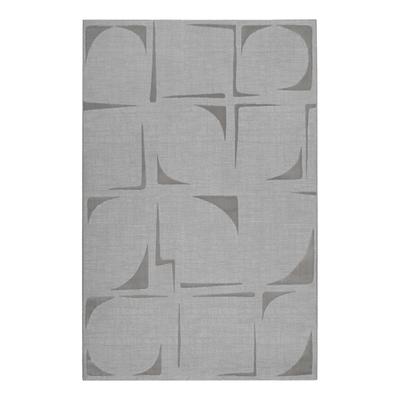 Teppich ESPRIT "Nelle", grau, B:80cm H:8mm L:150cm, Polypropylen, Teppiche, Teppich, Kurzflorteppich, gewebt, geometrisch, modern, Wohnzimmer, abstrakt