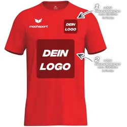 Erima Herrenlaufshirt Intro Funktionsteamshirt, rot - M