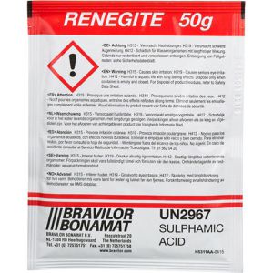 Bravilor-Bonamat Entkalker Renegite, Entkalker-Pulver, für 15 Anwendungen, 15 x 50g