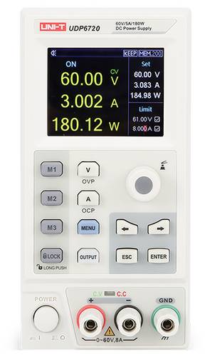 Uni-T UDP6720 Labornetzgerät, einstellbar 0 - 60 0 - 5A 100W RS-232, Remote programmierbar Anzahl Ausgänge 1 x