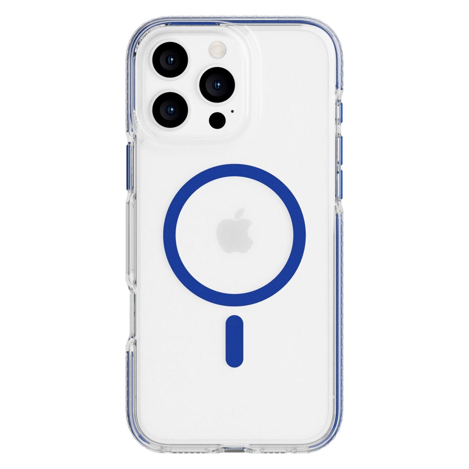 tech21 EvoClear MagSafe iPhone 16 Pro Max Blue (Apple iPhone 16 Pro Max) (T21-11035)