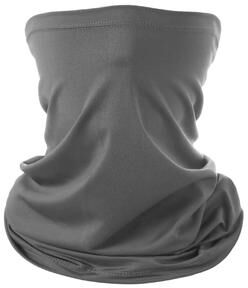 Uplift Essentials Summer Tactical Camo Bandana Breathable Ice Silk Face Mask For Cycling, Hunting, Running, And Outdoor Sports dark Grey