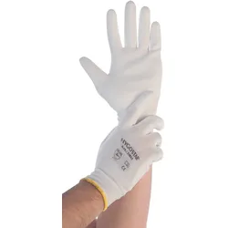 HYGOSTAR Arbeitshandschuhe Ultra Flex Hand 8 weiß