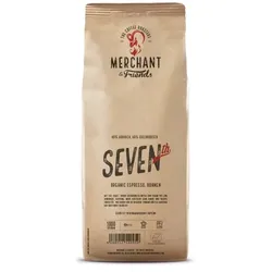 Merchant & Friends Seven'th Espresso ganze Bohne bio 1kg