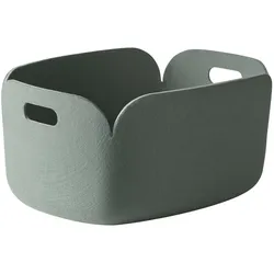 Muuto Restore Aufbewahrungskorb, dusty green