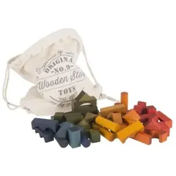 Wooden Story Rainbow Blocks XL