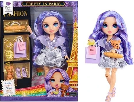 Rainbow High Fashion Puppe in Paris - Violet
