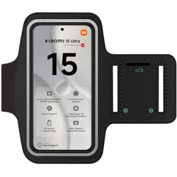 SmartFitness Sport Armband, Smartphone Sportarmband, Schwarz