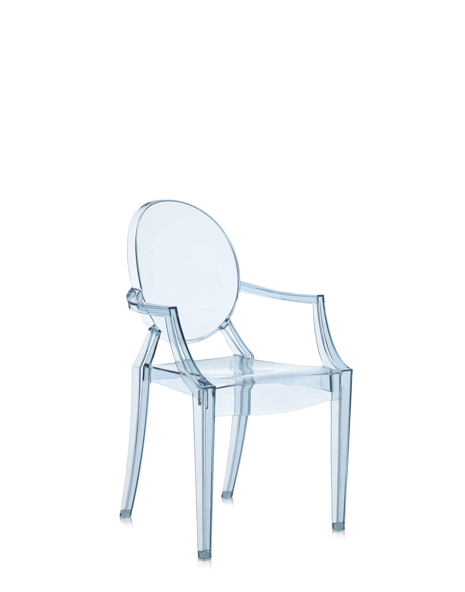 Kartell Lou Lou Ghost Kinderstuhl (eisblau transparent) eisblau transparent G2853Y5