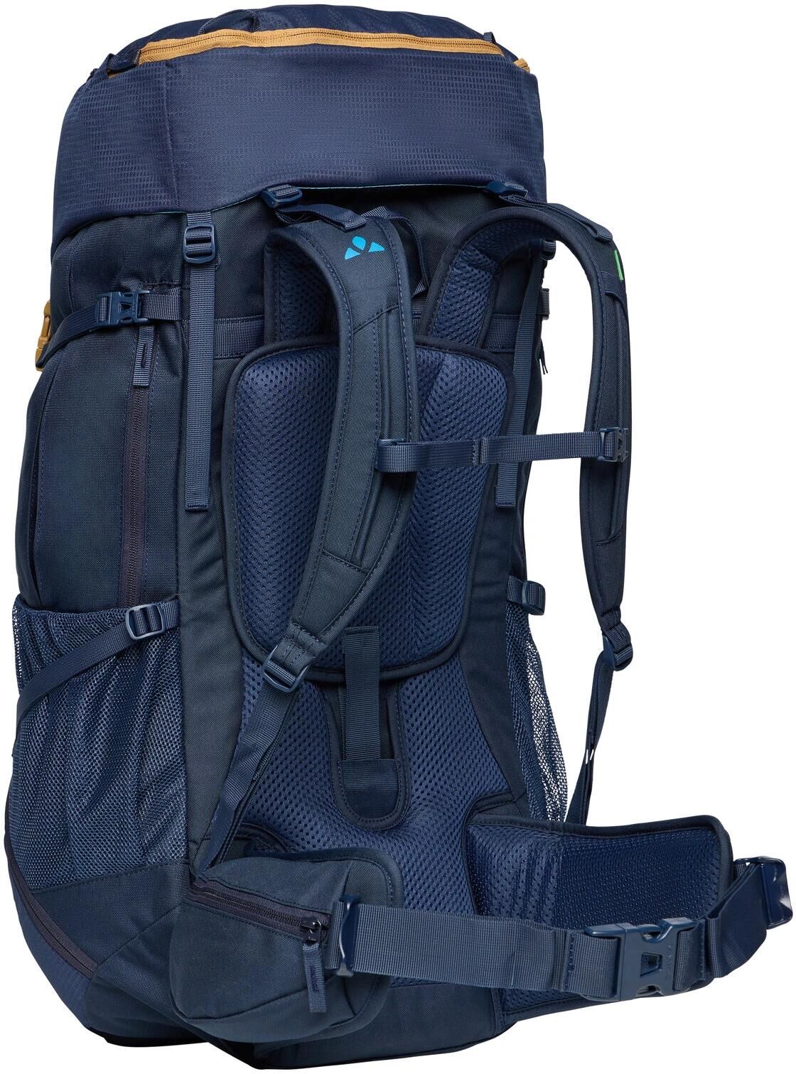 Kinderrucksack VAUDE "Hidalgo 50 l", schwarz, Rucksäcke, Kinder, B/H/T: 30cm x 30cm x 30cm, Polyester, Kinderrucksack, B:30cm H:30cm T:30cm schwarz B/H/T: 30cm x 30cm x 30cm
