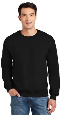 Gildan G120 DryBlend Crewneck Sweatshirt in Black size 3XL   Fleece 12000, G12000