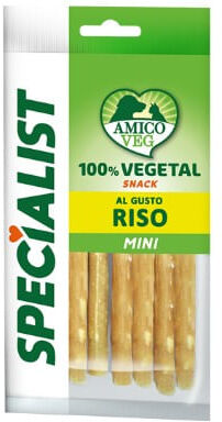 Amico Veg Specialist Dog Snack Vegetal Mini Riso 48G