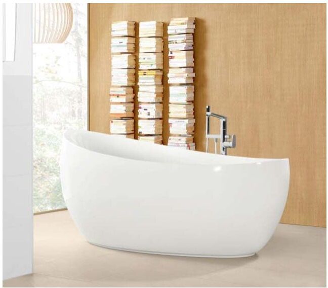 Villeroy und Boch Villeroy & Boch Aveo Badewanne UBQ194AVE9W1V01 new generation, freistehend, 190x95 cm, weiss