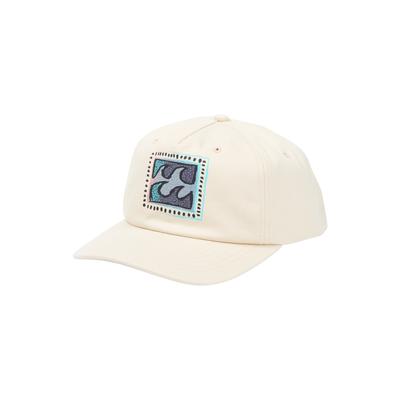 Snapback Cap BILLABONG "Crayon Wave", Herren, beige (oatmeal), Baumwolle, Caps