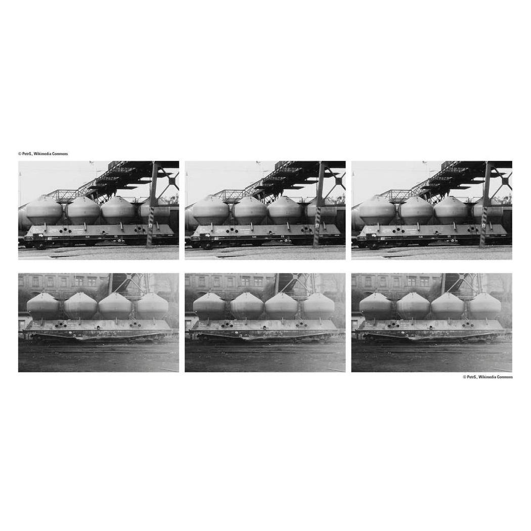 MiniTrix T18292 Silowagen-Set Bauart Uacs (Spur N) (T18292)