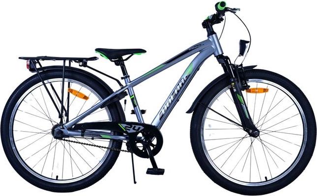 Volare Cross Kinderfahrrad - Jungen - 24 Zoll - Dunkelgrau - 3 Gänge