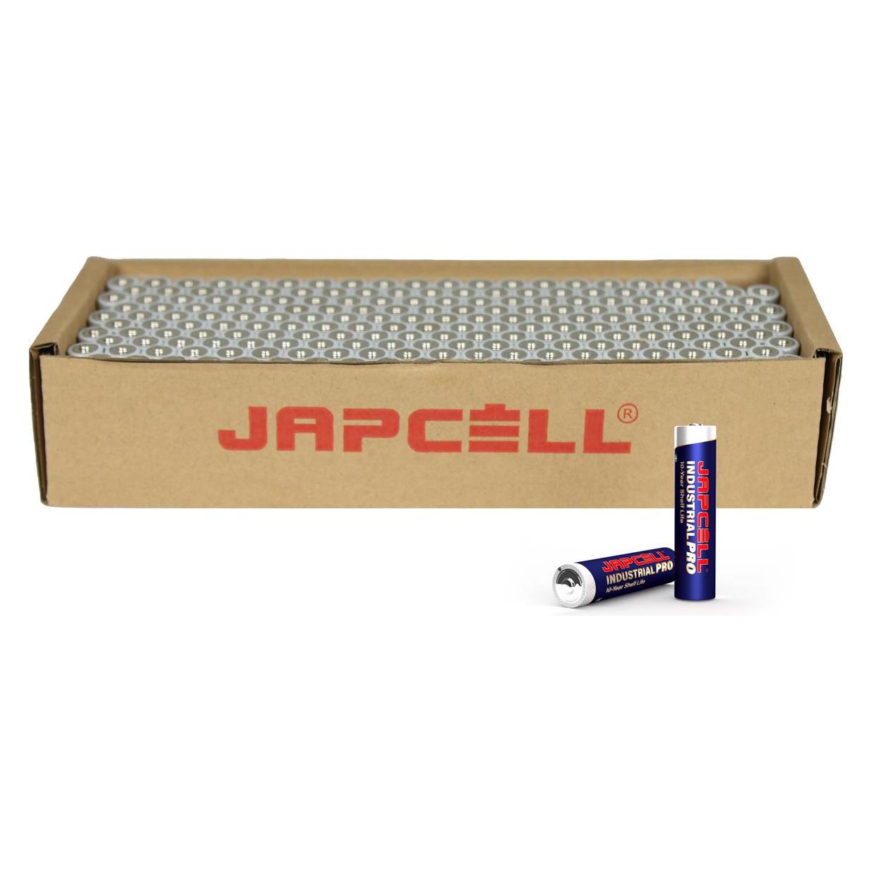 Japcell AAA / LR03 Industrial Pro Alkaline-Batterien - 200 Stück Packung (200 Stk., AAA) (JAPCELL)