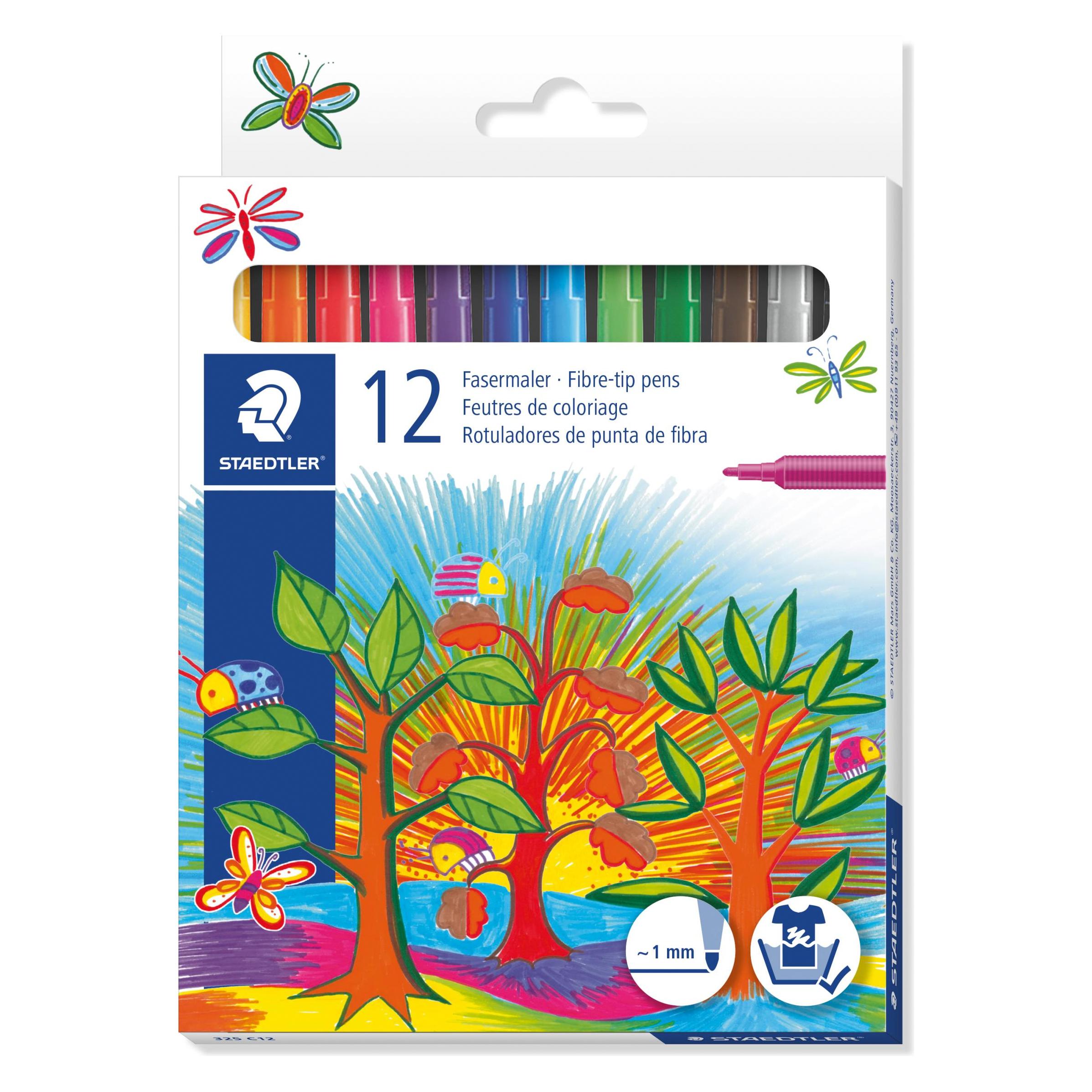 Staedtler Fasermaler (12x) (325 C12)