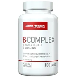 Body Attack - Vitamin B Komplex - 100 Kapseln