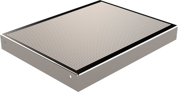 Eichenwald Ideal Edelstahl Eichenwald Plattform für Pooltreppe Modell 08 Miami Material Waffelblech