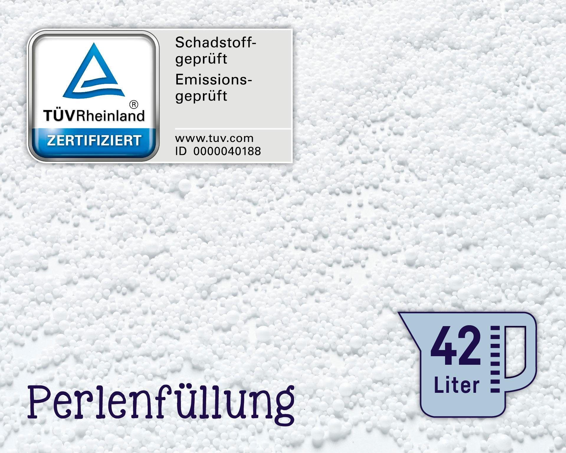 Stillkissen JULIUS ZÖLLNER "Stillkissen, Kissen Made in Germany", grau, Baumwolle, Funktionskissen, Stillkissen, Wärmespeichernd und geräuscharm, anpassend grau Einheitsgröße