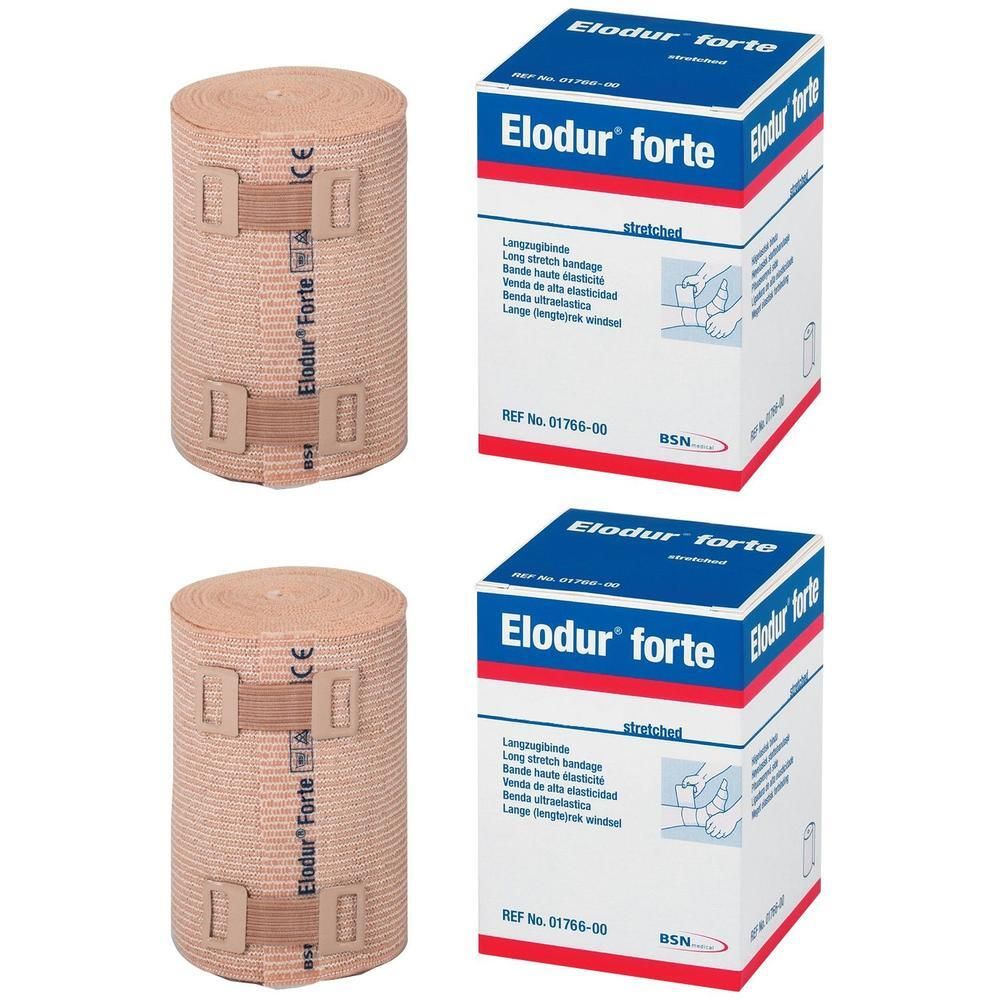 Elodur kräftig Kompr.Binde 8 cmx7 m x2 2x1 St Binden