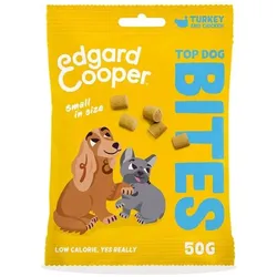 Edgard & Cooper Sparpaket 15 x 50g Bites Truthahn & Huhn