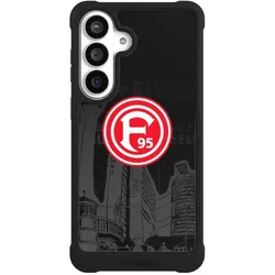 Nivocase Hülle für Samsung Galaxy S26+ Stossfeste Handyhülle NIVOmax Case Schwarz Fortuna Düsseldorf Logo (Samsung Galaxy S26+), Smartphone Hülle, Schwarz