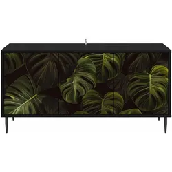 vidaXL, TV Möbel, Padonano (Palmblattmuster) (33 x 102 x 51 cm)