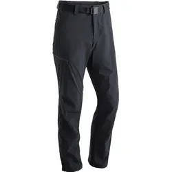 Maier Sports, Herren, Outdoorhose, Nil Roll Up Hose (46), Schwarz