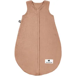 Julius Zöllner Sommerschlafsack Musselin Sommertraum 0.5 TOG, braun, 70
