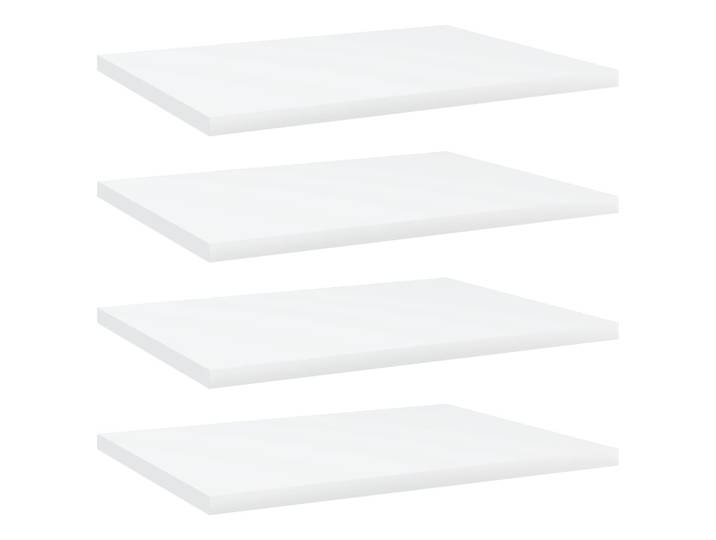 vidaXL Bücherregal-Bretter 4 Stk. Weiß 40x30x1,5 cm Holzwerkstoff