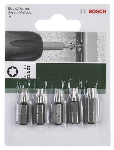 Bosch Accessories 2609255970 Sechsrund-Bit C 6.3 5St.
