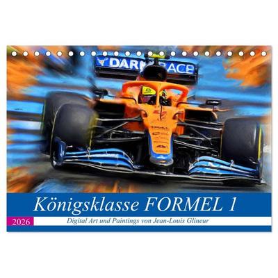 Königsklasse FORMEL 1 (Tischkalender 2026 DIN A5 quer), CALVENDO Monatskalender