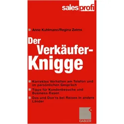 Der Verkäufer-Knigge, Fachbücher von Regina Zelms, Anne Kuhlmann