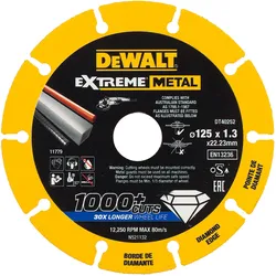 DEWALT EXTREME Metall Diamanttrennscheibe - DT40252-QZ