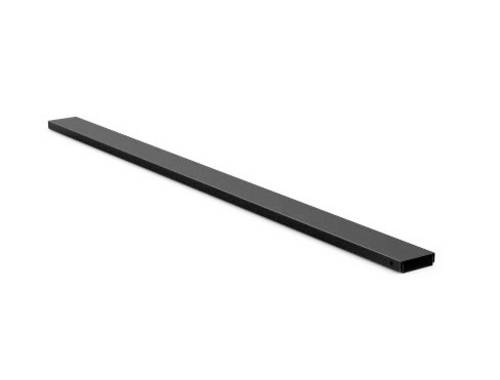Hama 00220992 Kabelkanal aus Metall, magnetisch, 90 x 5,6 x 1,6 cm, Schwarz