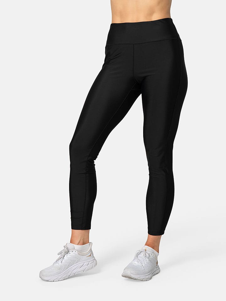 KARI TRAA Trainingsleggings "Una" in Schwarz - L
