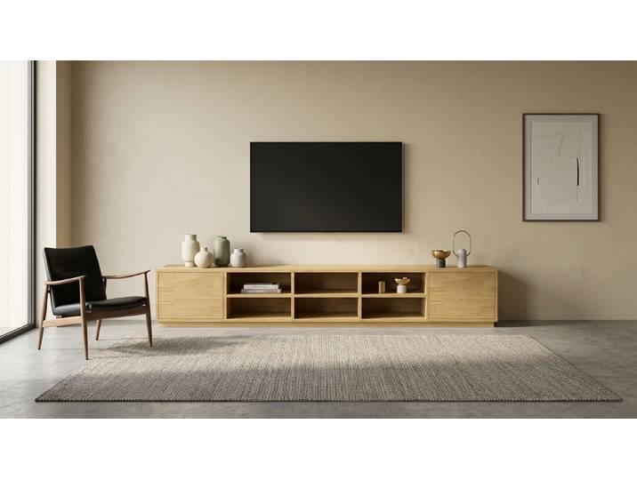 Buffet moderne sur mesure Pickawood Chêne Naturel huilé