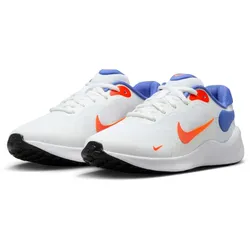 NIKE Revolution 7 Road Laufschuhe Kinder 102 - white/team orange-astronomy blue 38.5