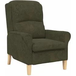 vidaXL Sessel Armeegrün 76 x 94 x 102 cm Kunstleder