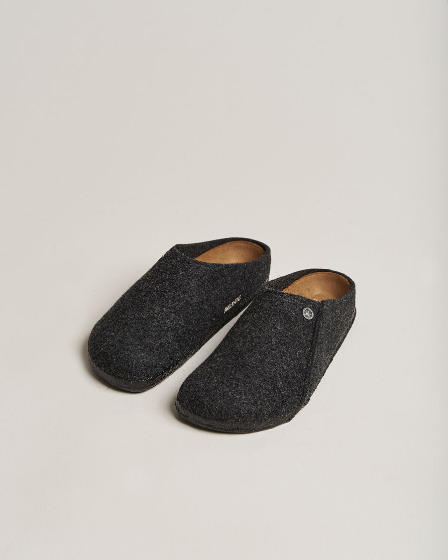 BIRKENSTOCK Zermatt Wool Felt Anthracite men 45 Grå