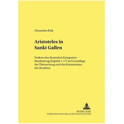 Aristoteles in Sankt Gallen, Fachbücher von Alexandra Rink