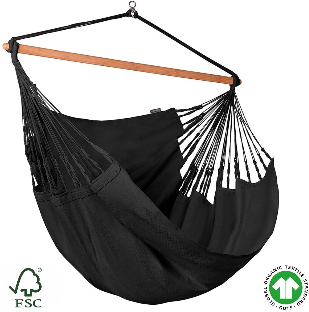 Amaca Kingsize Sospesa In Cotone Biologico Certificato Gots Giardino Casa Habana
